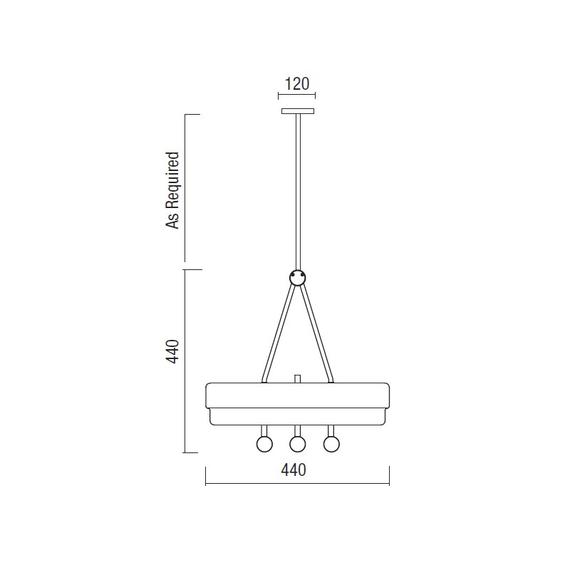 Spate Hanging Light  - Bert Frank 