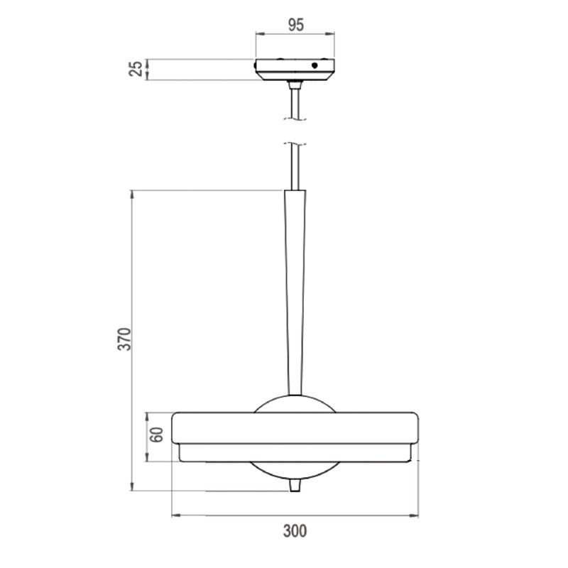 Trave Hanging Light  - Bert Frank 