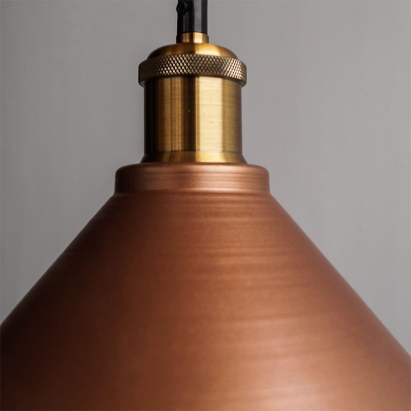 Copper Tapered Cone The Black Steel