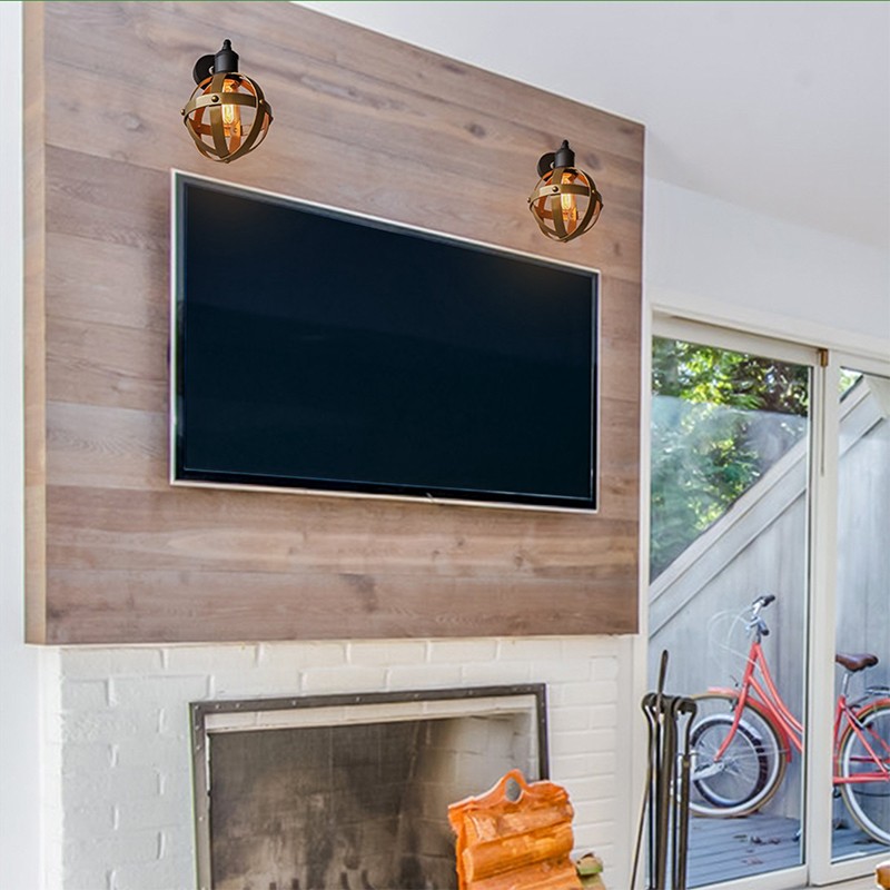 Riveted Antique Gold  - The Black Steel 