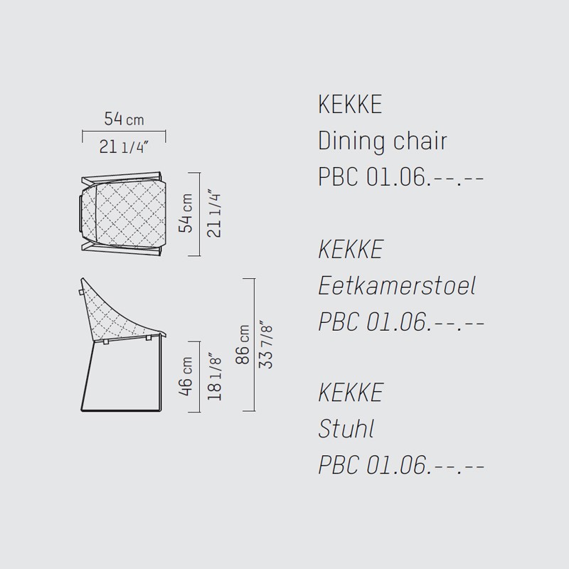 Kekke Dining Chair  - Pietboon 