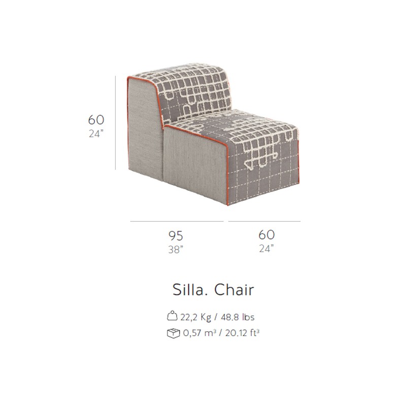 Bandas Chair D  - Gan Rugs 