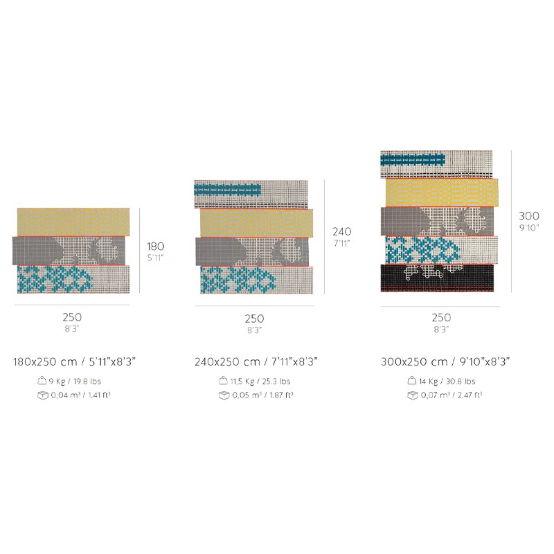 Bandas Rug 180  - Gan Rugs 