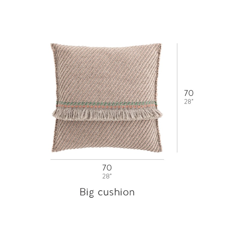 GL Big Cushion Diagonal  - Gan Rugs 