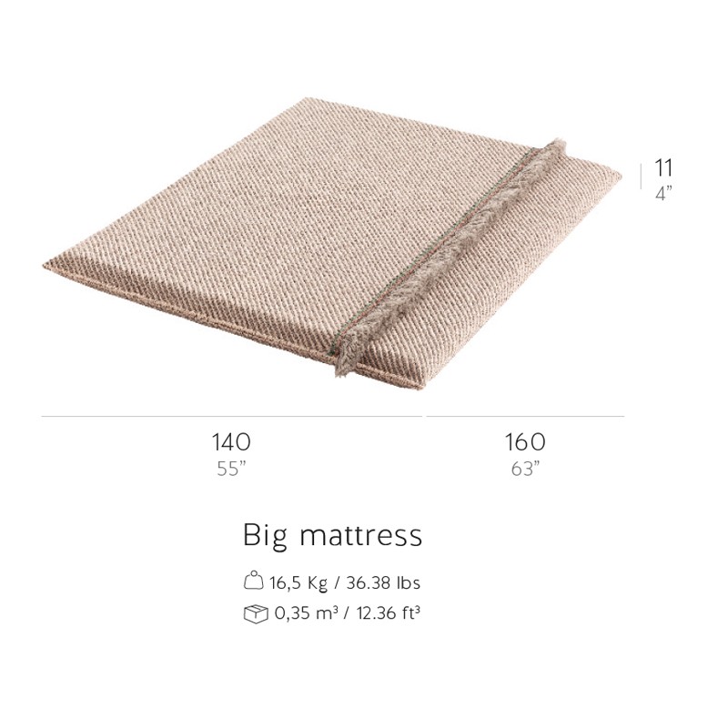 GL Big Diagonal Aloe Grey  - Gan Rugs 