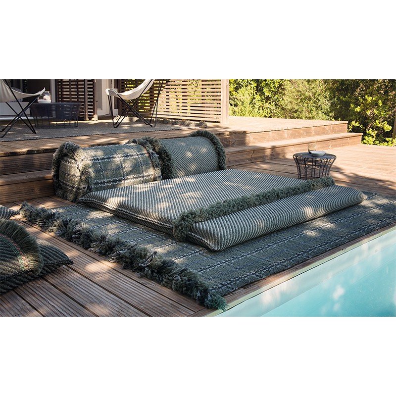 GL Big Tartan Terracotta  - Gan Rugs 