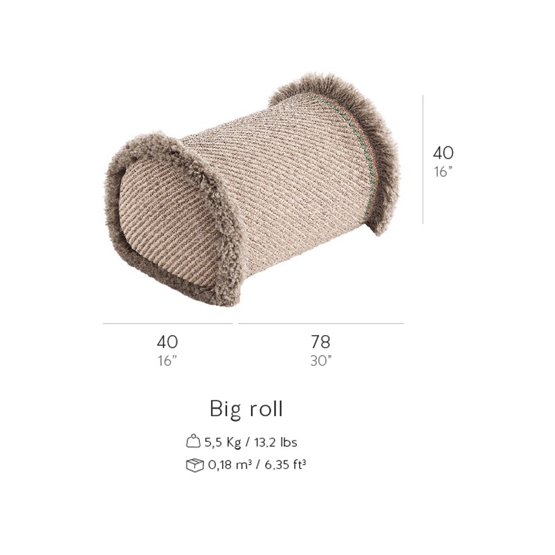 GL Big Roll Tartan Green  - Gan Rugs 