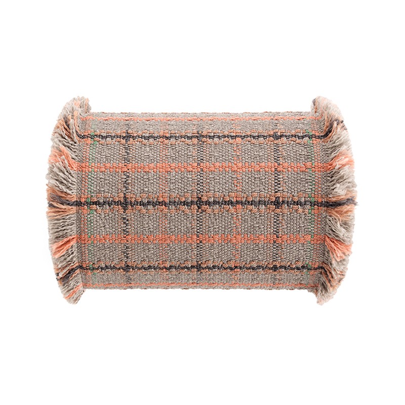 GL Big Roll Tartan Terracotta  - Gan Rugs 