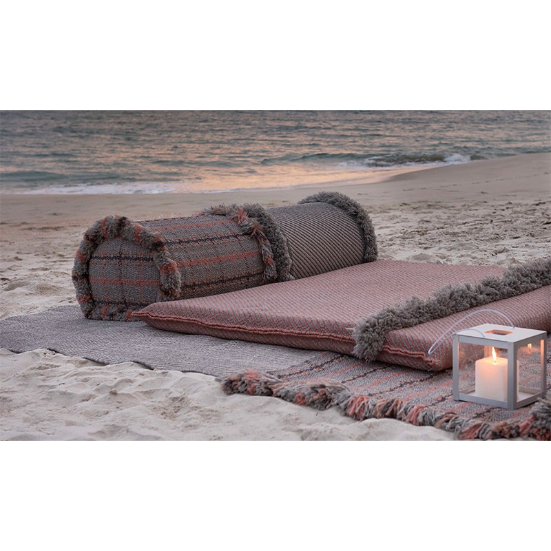 GL Big Roll Tartan Terracotta  - Gan Rugs 