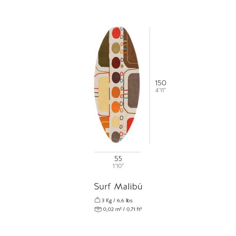 Surf Malibu Mediterranean  - Gan Rugs 