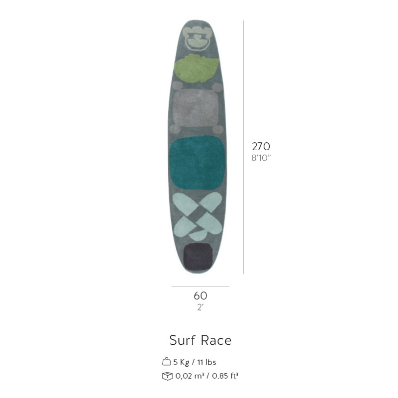 Surf Race  - Gan Rugs 