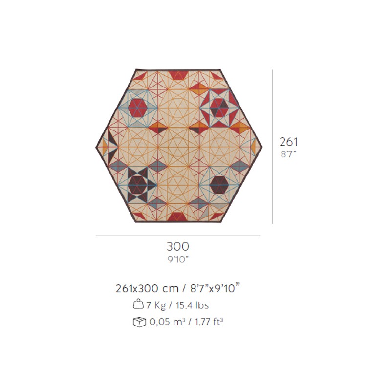 Hexa  - Gan Rugs 