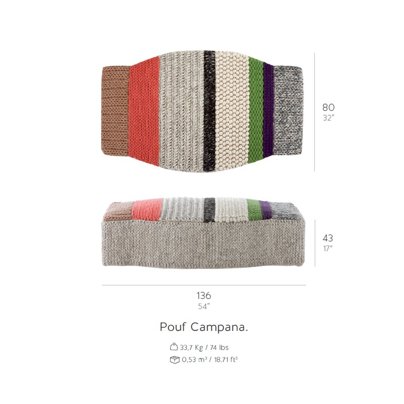 Campana MP3N Natural  - Gan Rugs 