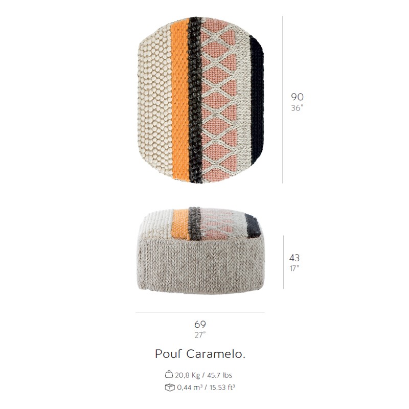Caramelo MP 1  - Gan Rugs 