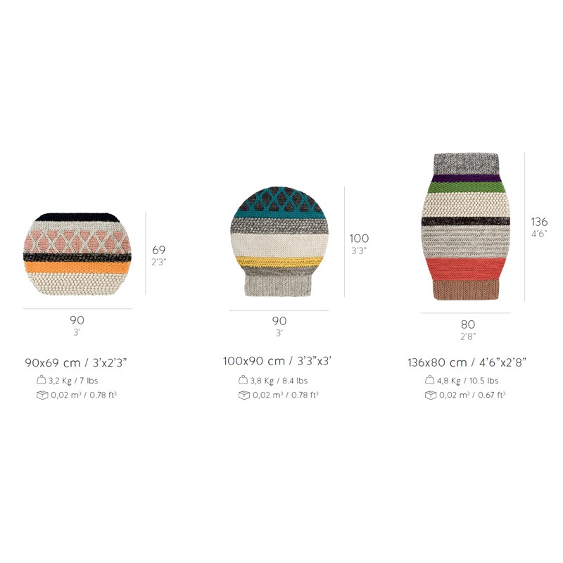 Mini Caramelo MM 1  - Gan Rugs 
