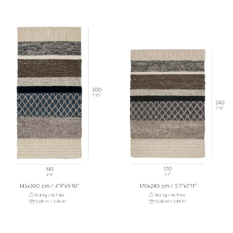Rectangular MR 1  - Gan Rugs 