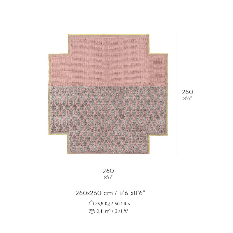 Rhombus Square  - Gan Rugs 