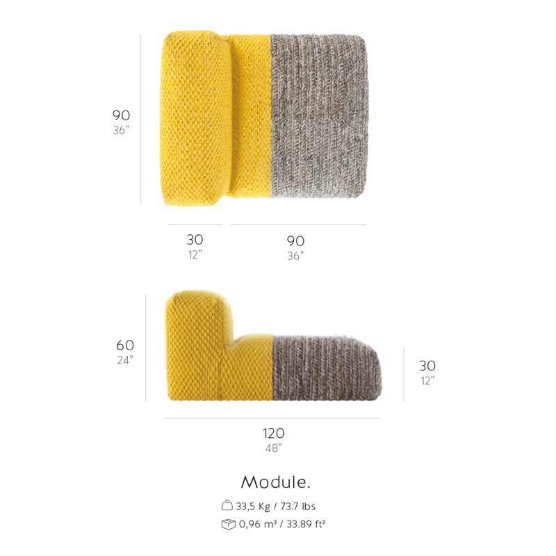 Plait Module  - Gan Rugs 