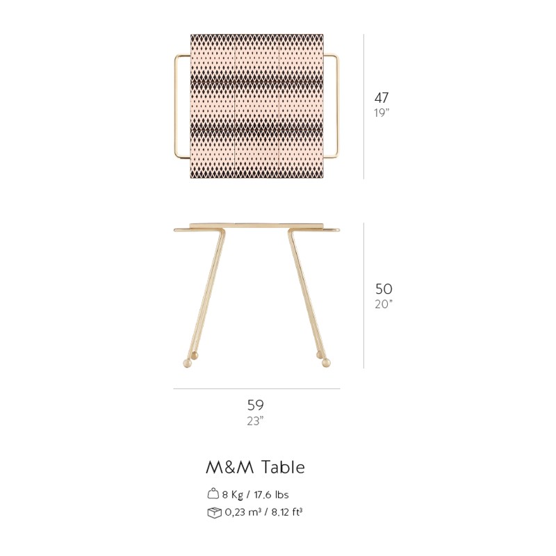 Mix And Match Brass  - Gan Rugs 