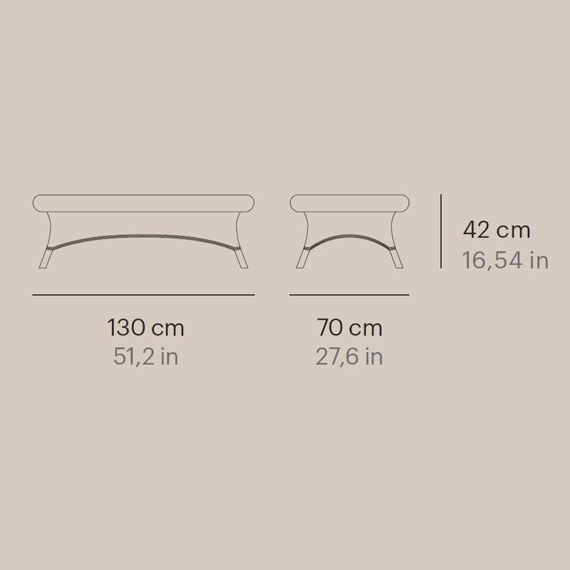 Kenya rectangular coffee table  - Point 