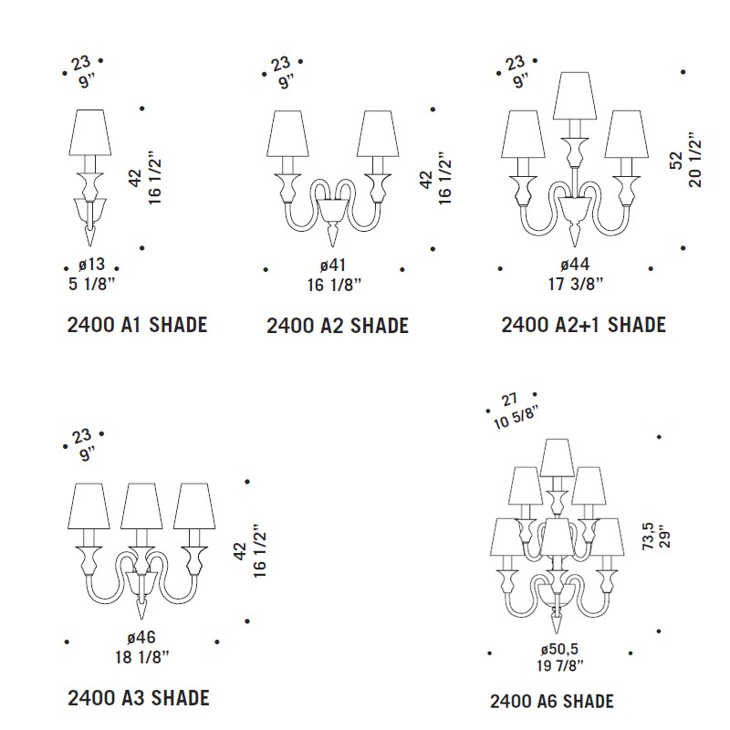 2400 II Shades  - De Majo 
