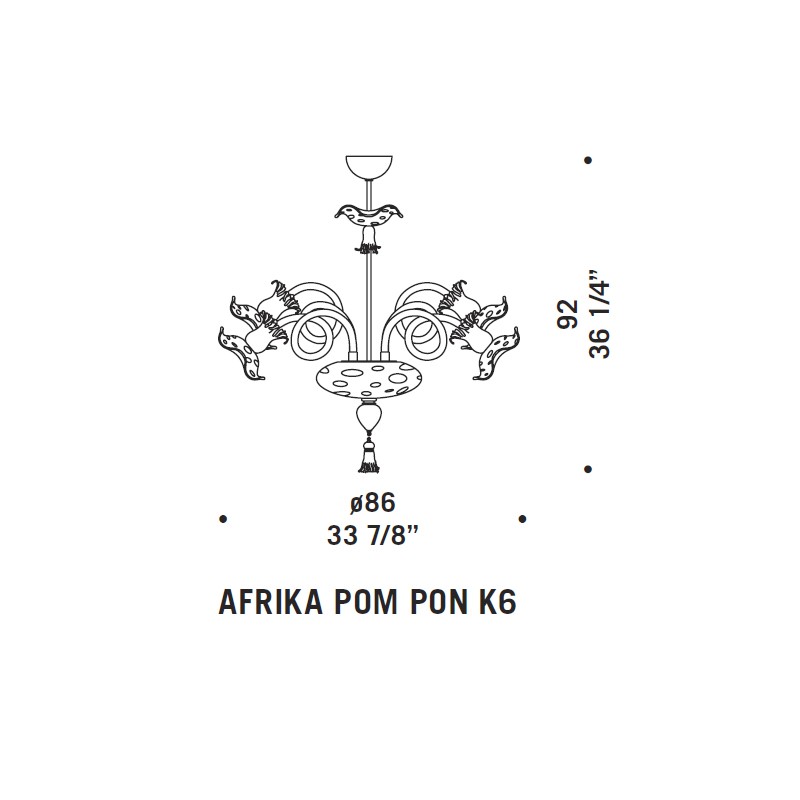 Afrika Pom Pon  - De Majo 