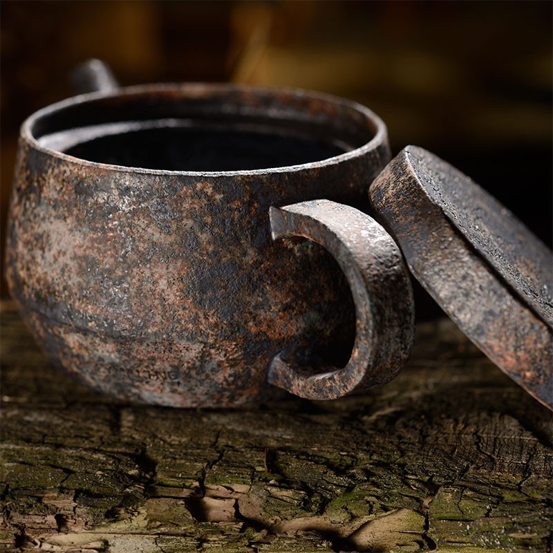 Soot Tea Pot Set  - Sergey Makhno 