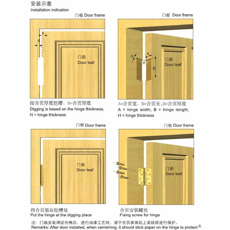 4053 5 4BB Yashe Hinge  - Hutlon 