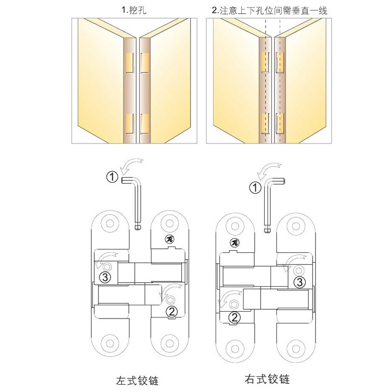 HA 828 118 Dark Hinge  - Hutlon 