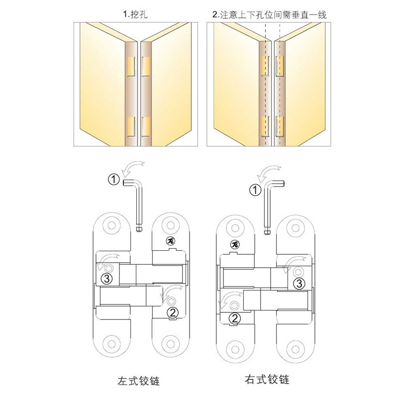 HA 828 95 Dark Hinge  - Hutlon 