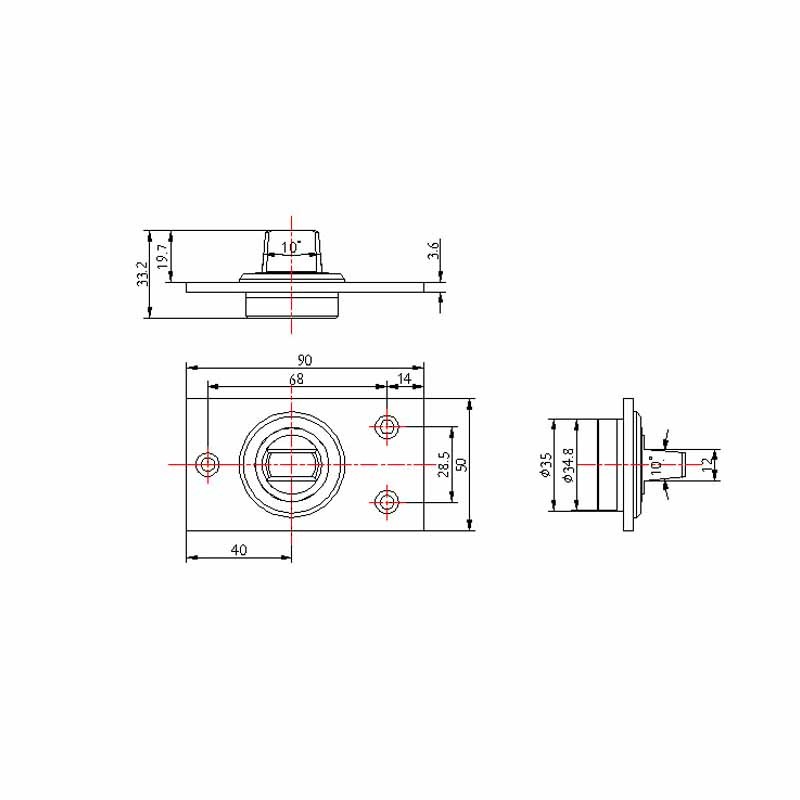 HC 3180 Ground Shaft  - Hutlon 