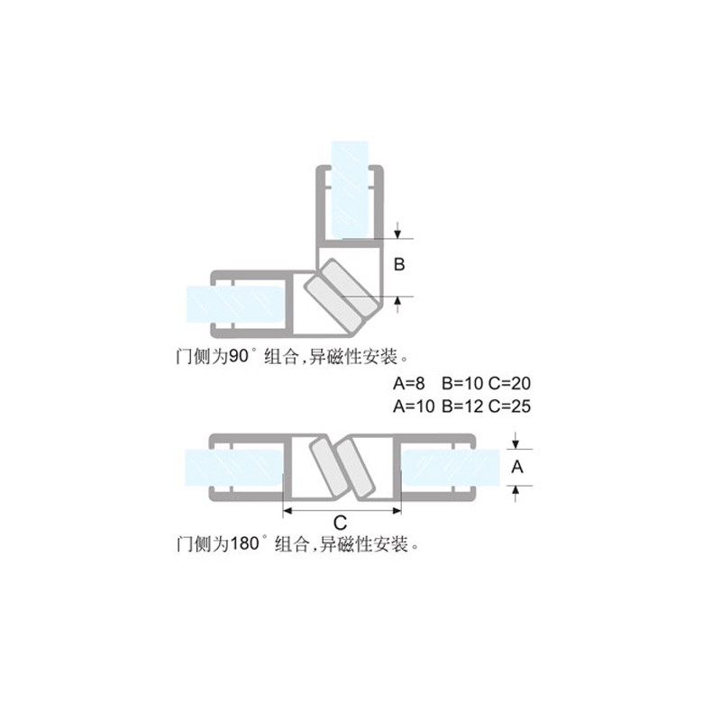 HF 2204 8 Door Side Sealing Strip  - Hutlon 