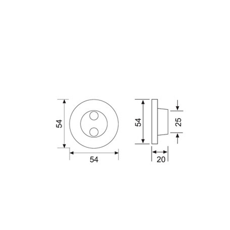 HF 2806 Flange Seat  - Hutlon 
