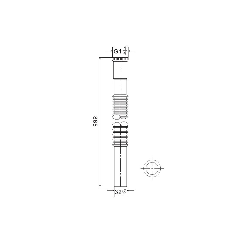 HF 95715 Water Pipe  - Hutlon 
