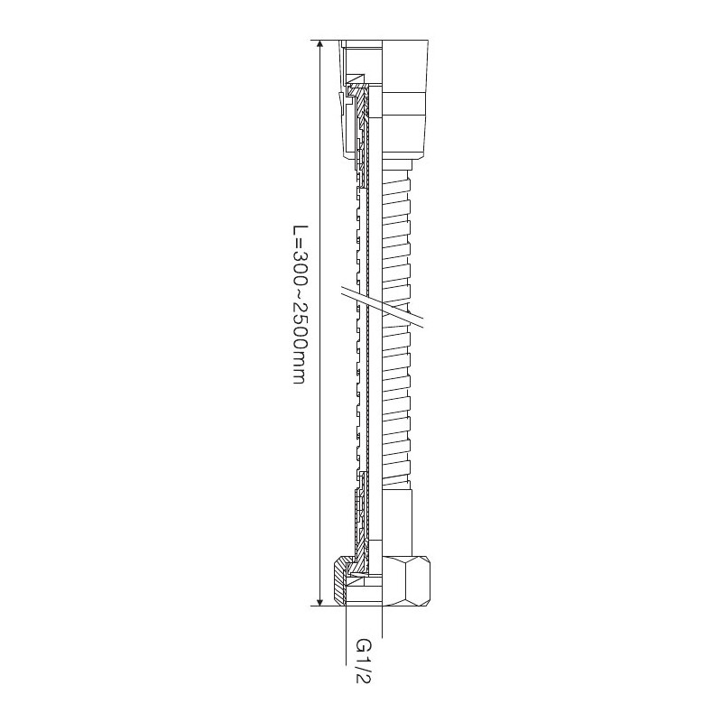 HF 95752 Hose  - Hutlon 
