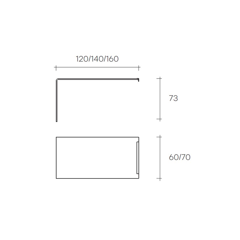 Rialto L Wall Mounted  - Fiam 