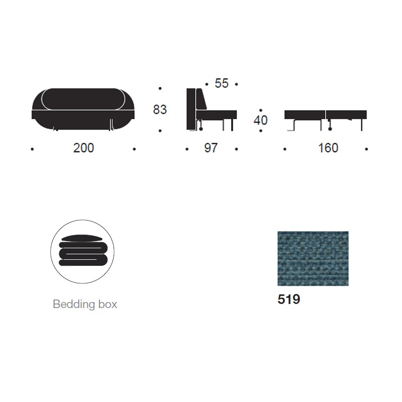 Filuca Sofa Bed  - Innovation Living 