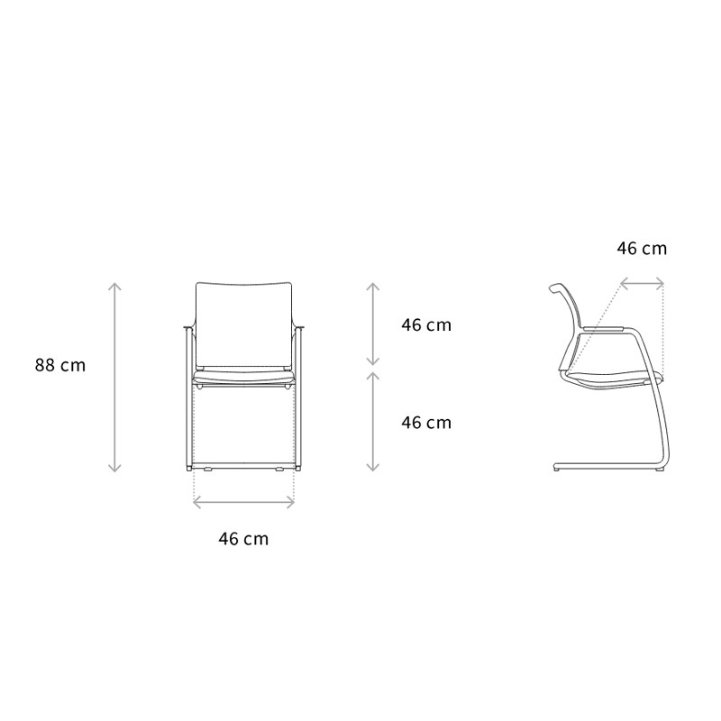 Ergomedic 110 Visitors Chair  - Wagner 