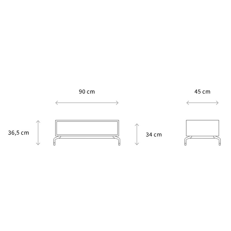 W Box Table  - Wagner 