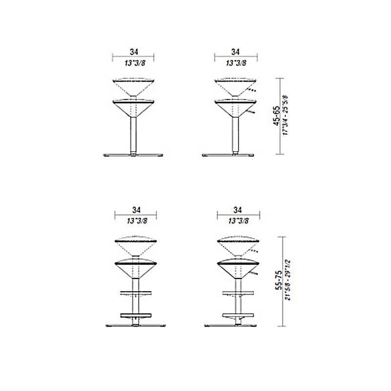 Cono Stool  - Estel 