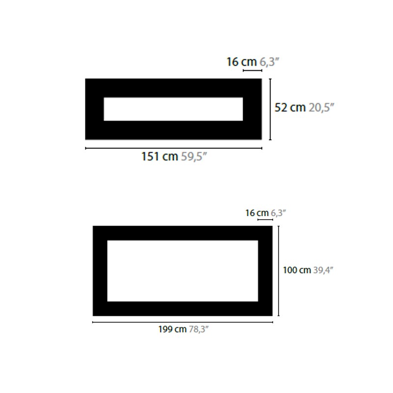 Sky Cycles Rectangular  - Ilfari 