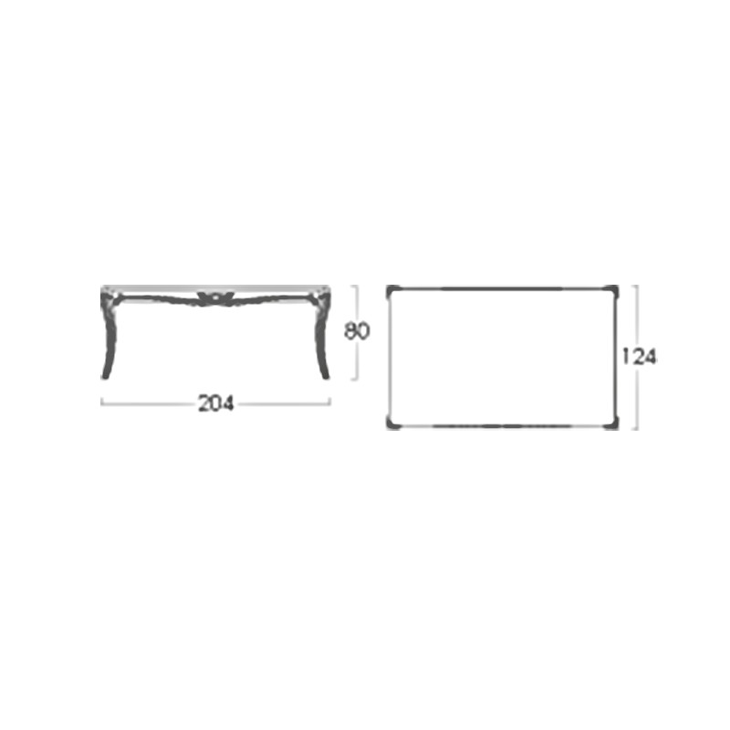 Spacium dining table jsp201  - Jetclass 