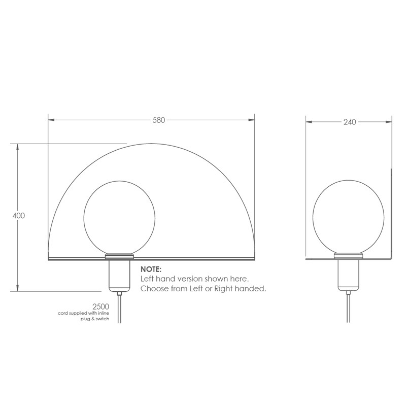Lune Wall Shelf  - Marz Designs 
