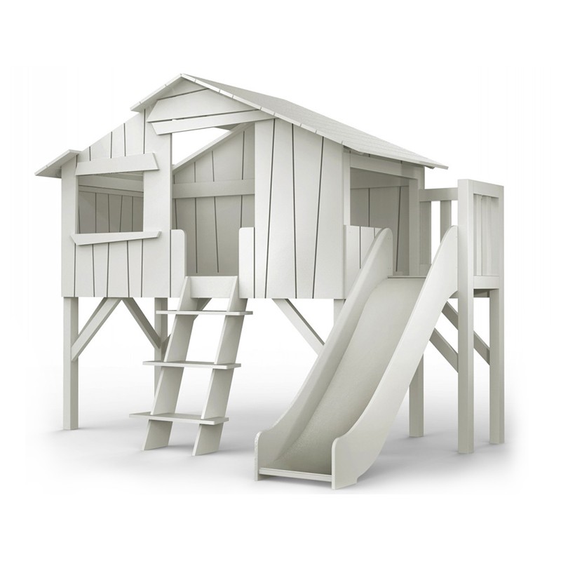 Threehouse Single Bed And Slide Mathy by Bols