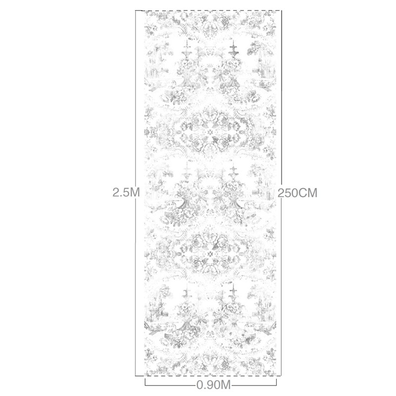 Almost White Delft Baroque  - Mineheart 