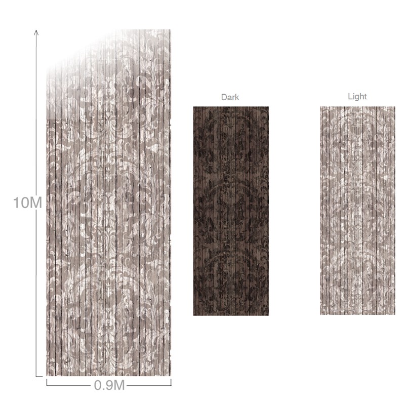 Dark Driftwood Damask  - Mineheart 