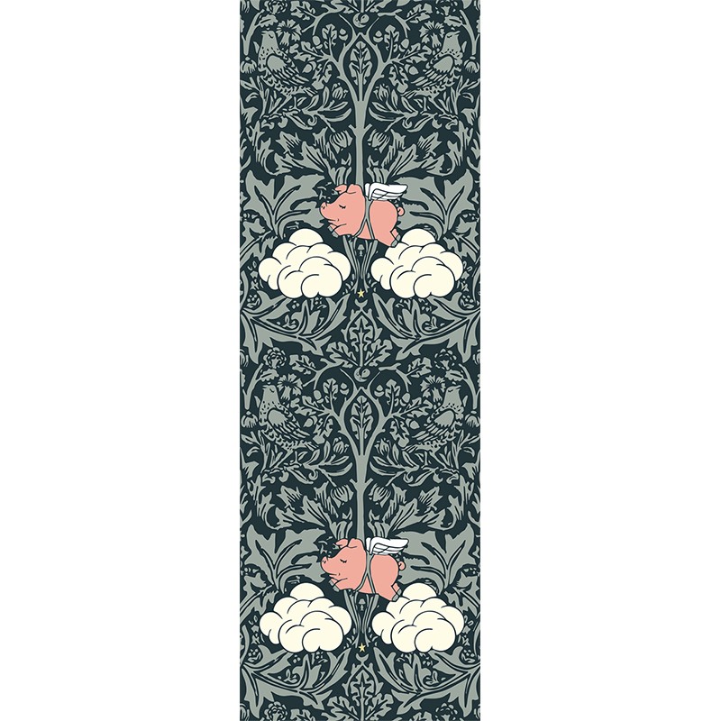 Morris Dream Classic Dark Green With Colours  - Mineheart 