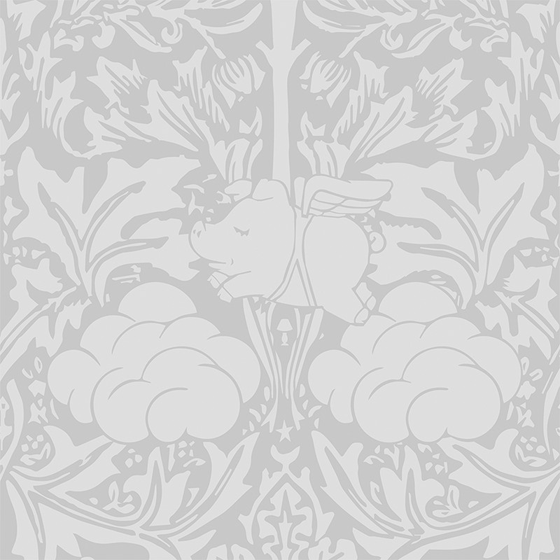 Morris Dream Classic Dark Green With Colours  - Mineheart 