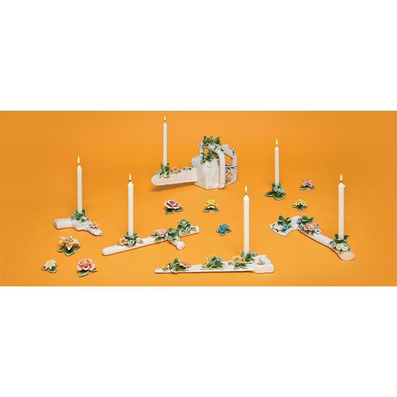 Flower Attitude The Magnets Plus Candle Holder Set of 3 3  - Seletti 