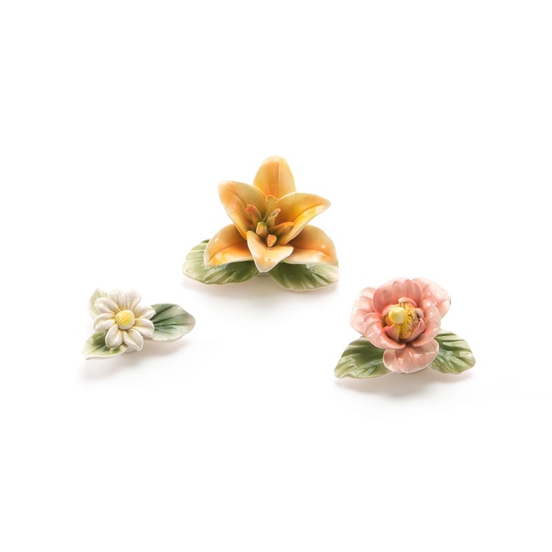 Flower Attitude The Magnets Set of 3 2 Seletti